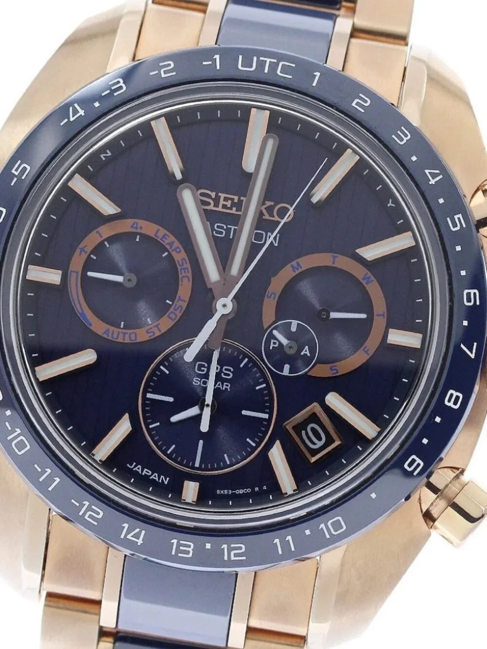 SEIKO Astron 5X53-0BF0/SBXC088 Solar Powered Radio Men's Watch_970620